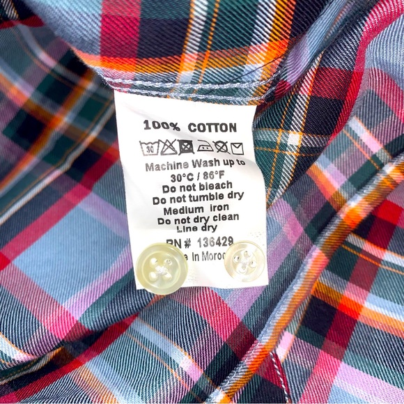 Michael’s Long Sleeve Plaid Shirt. NWT. - Picture 11 of 11